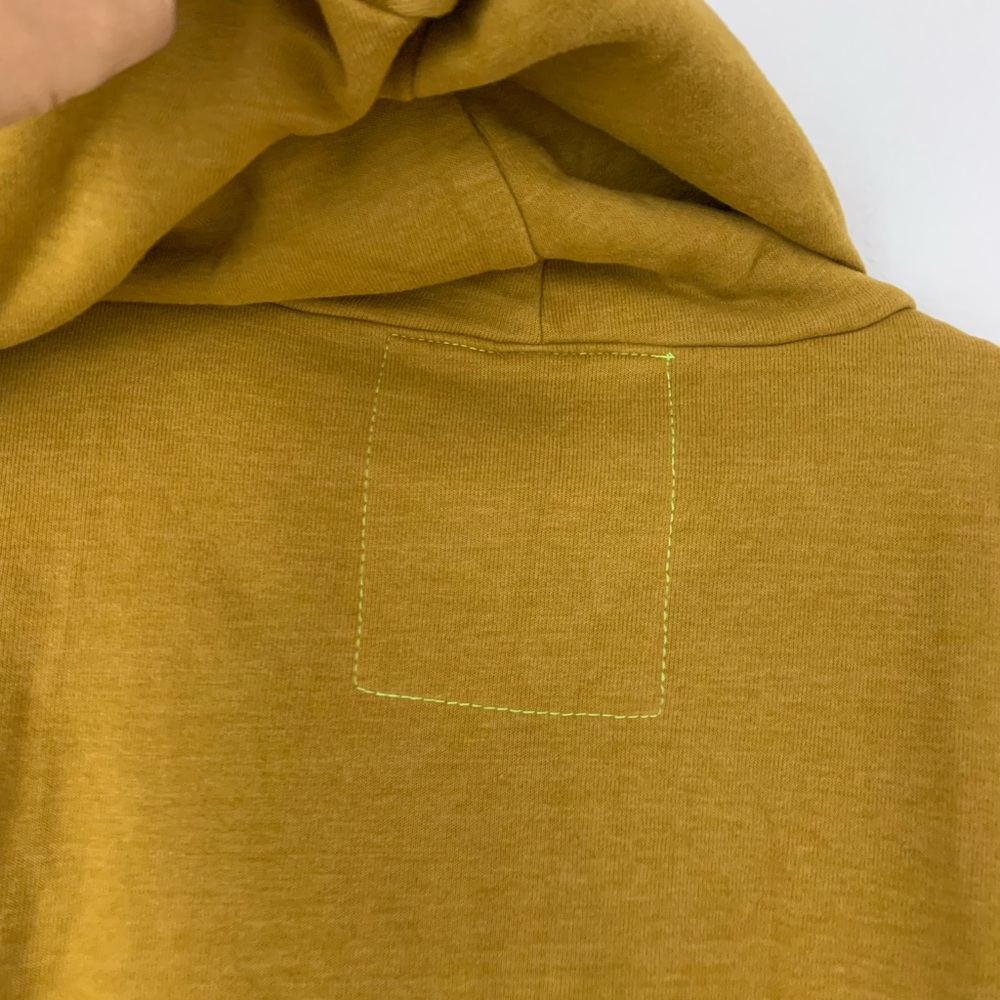 Aviator Nation Medium Striped Yellow Hoodie - Picture 5 of 5